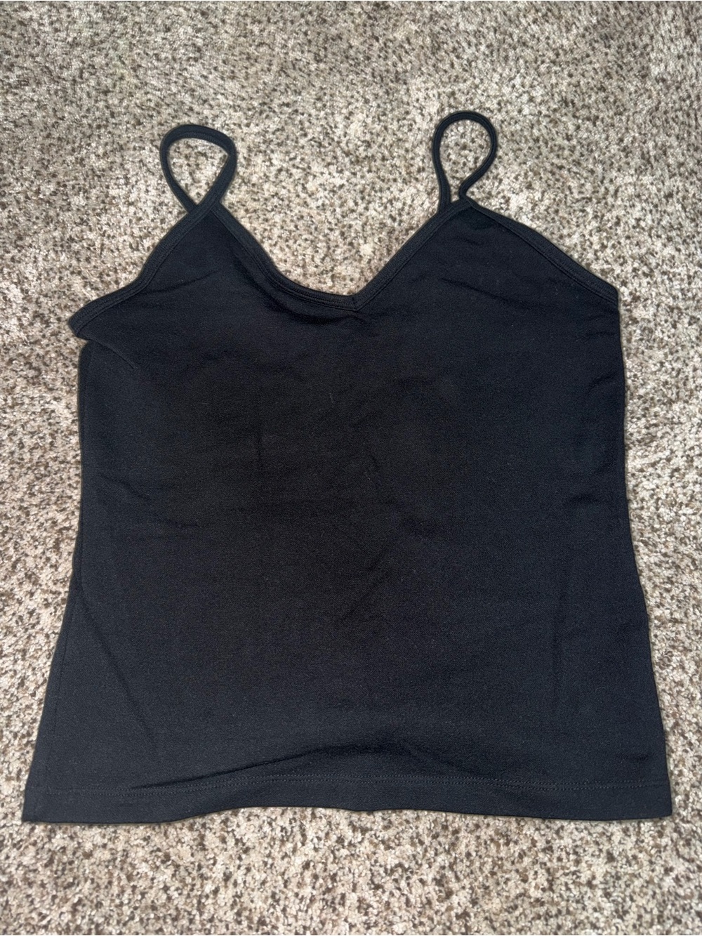 ALO Yoga Black Spaghetti Strap Camisole
